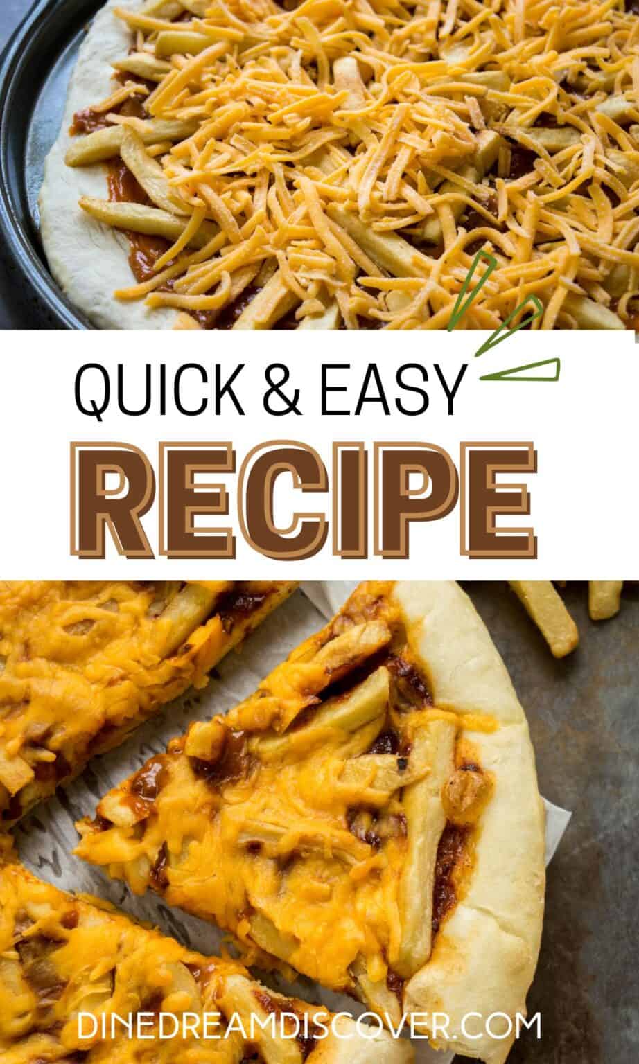 Chili Cheese French Fries Pizza Recipe Dine Dream Discover