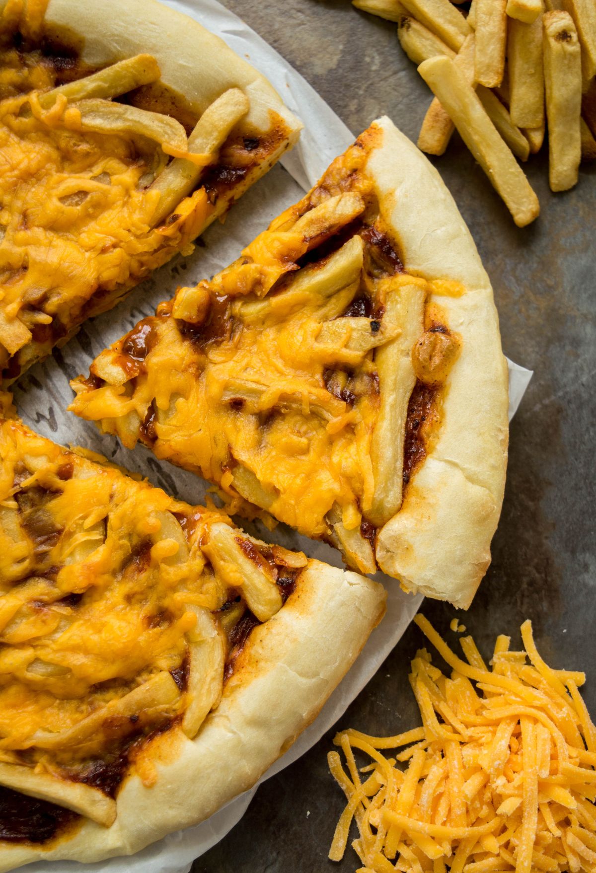 Chili Cheese French Fries Pizza Recipe