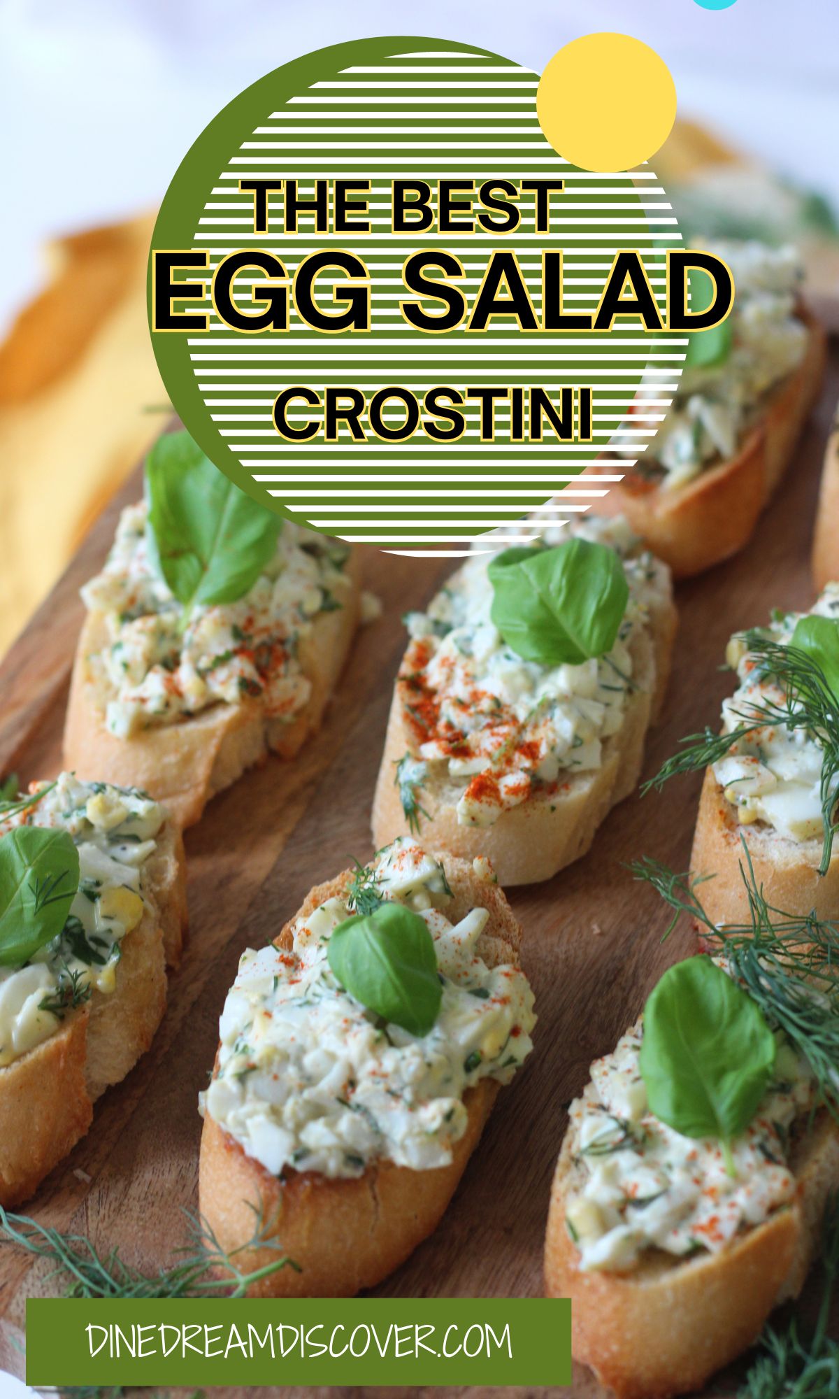 Egg Salad Crostini Recipe