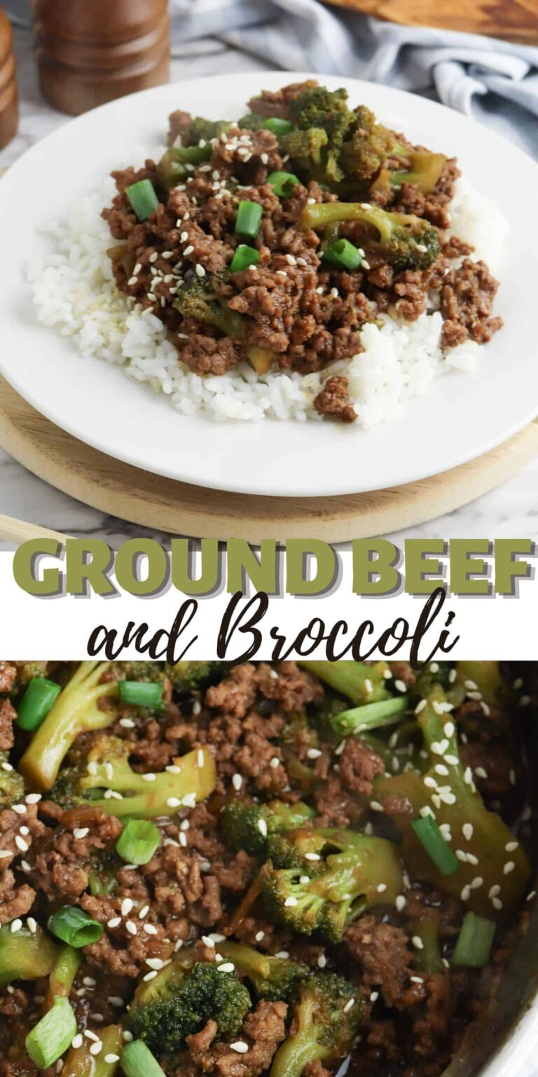 Simple Ground Beef and Broccoli Recipe - Dine Dream Discover