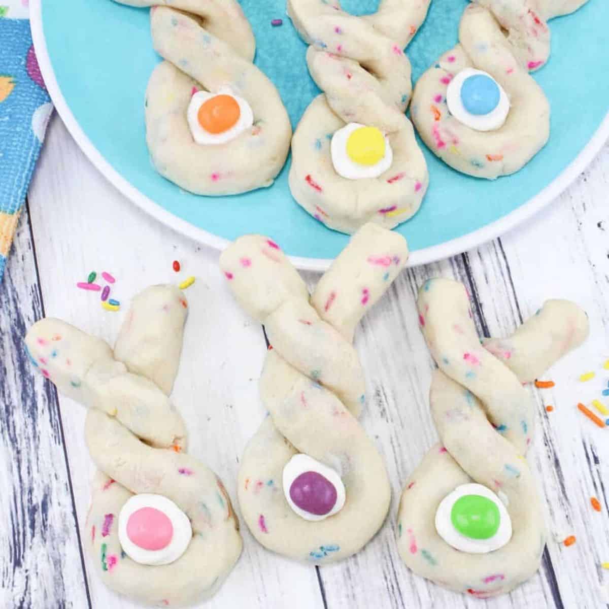 easter bunny cookies