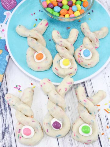 easter bunny sugar cookies