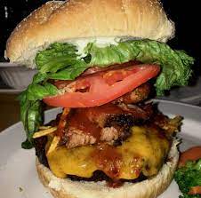 Big T's Bar-B-Q burger