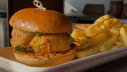 Butcher and the Brewer burger