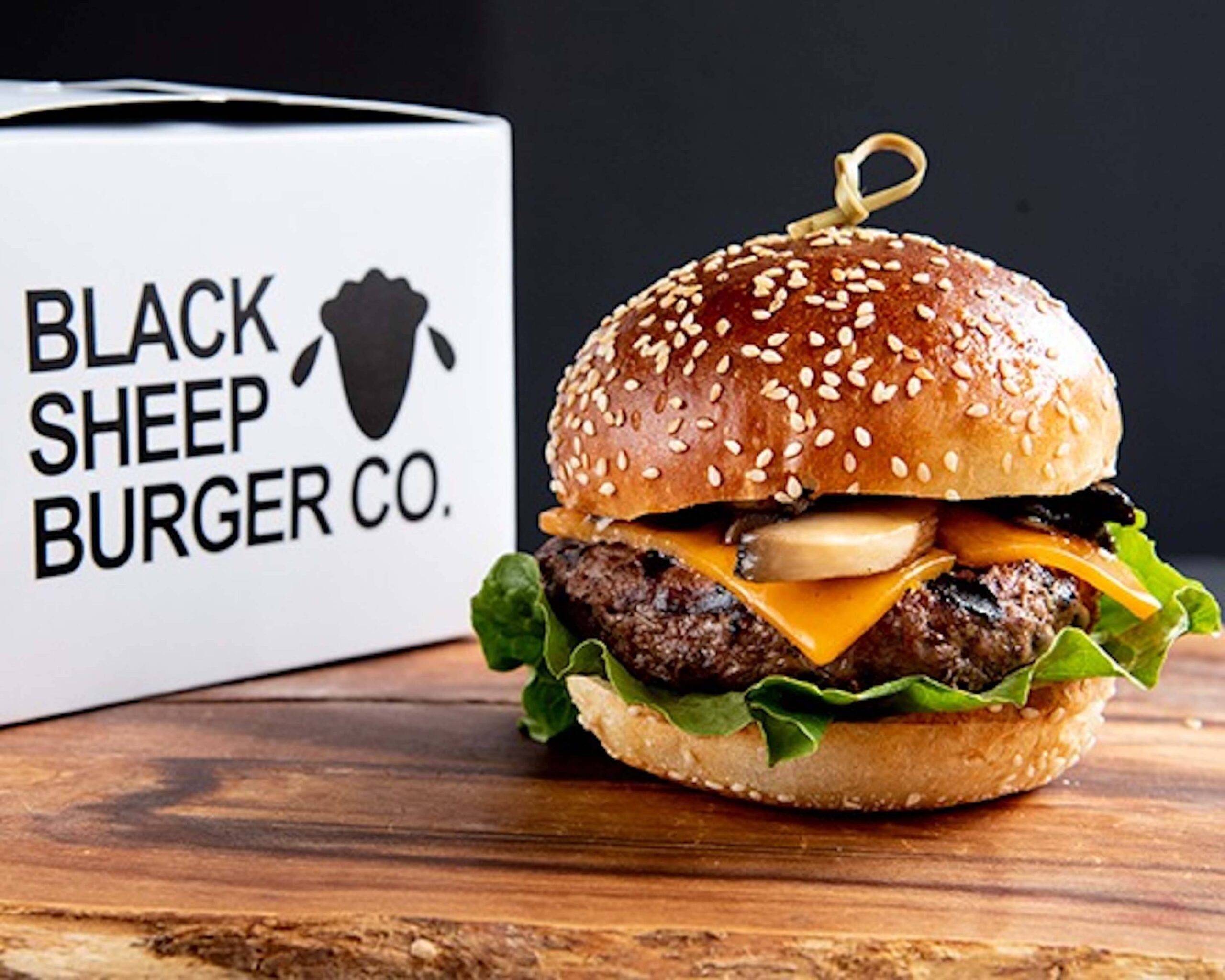 The Black Sheep burger