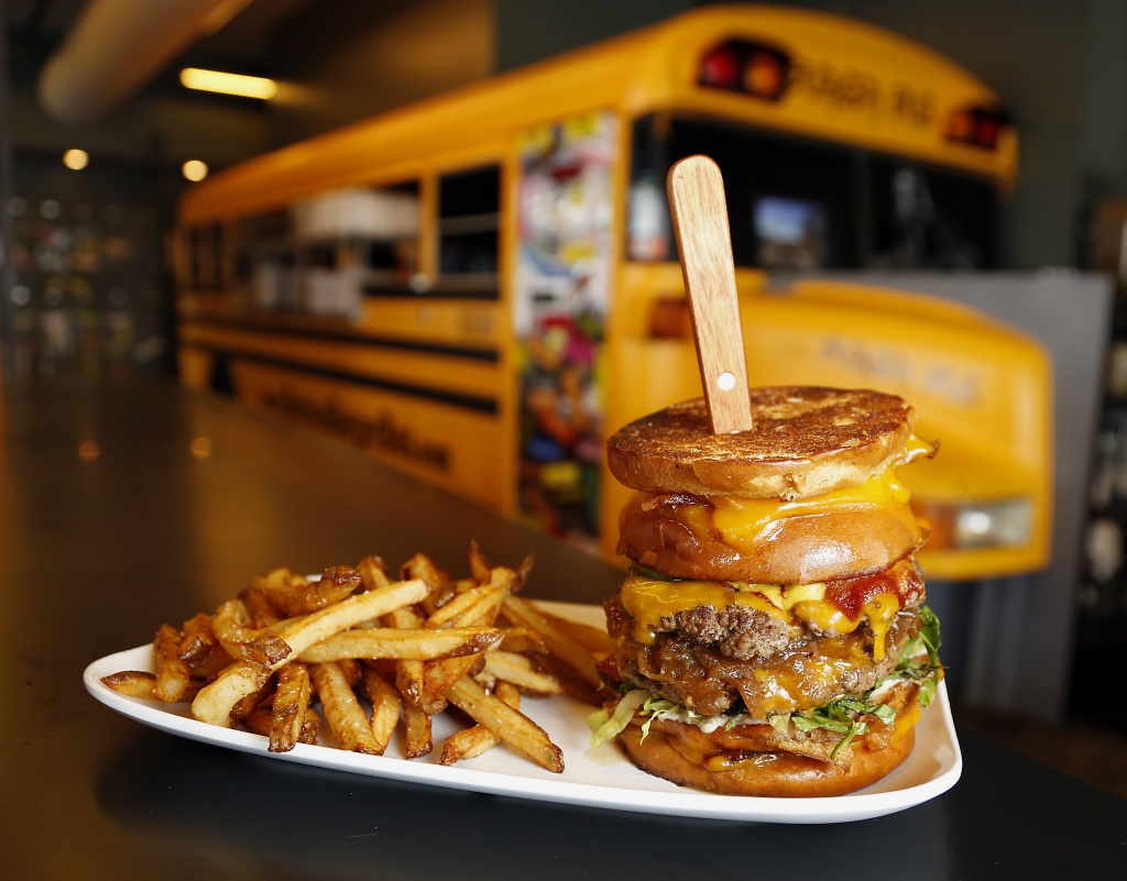 The Burger Bus burger