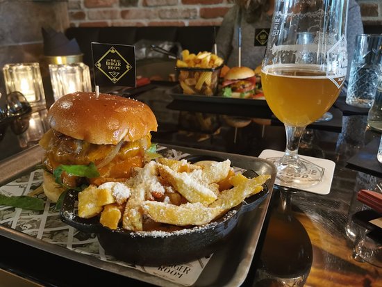 The Burger Room burger