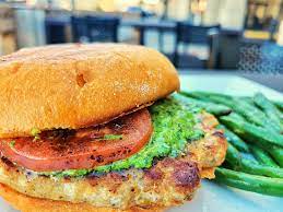 The Holy Grail Pub burger