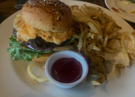 The Local Goat's classic burger