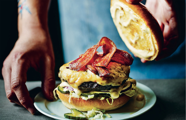 The Rare Bit burger