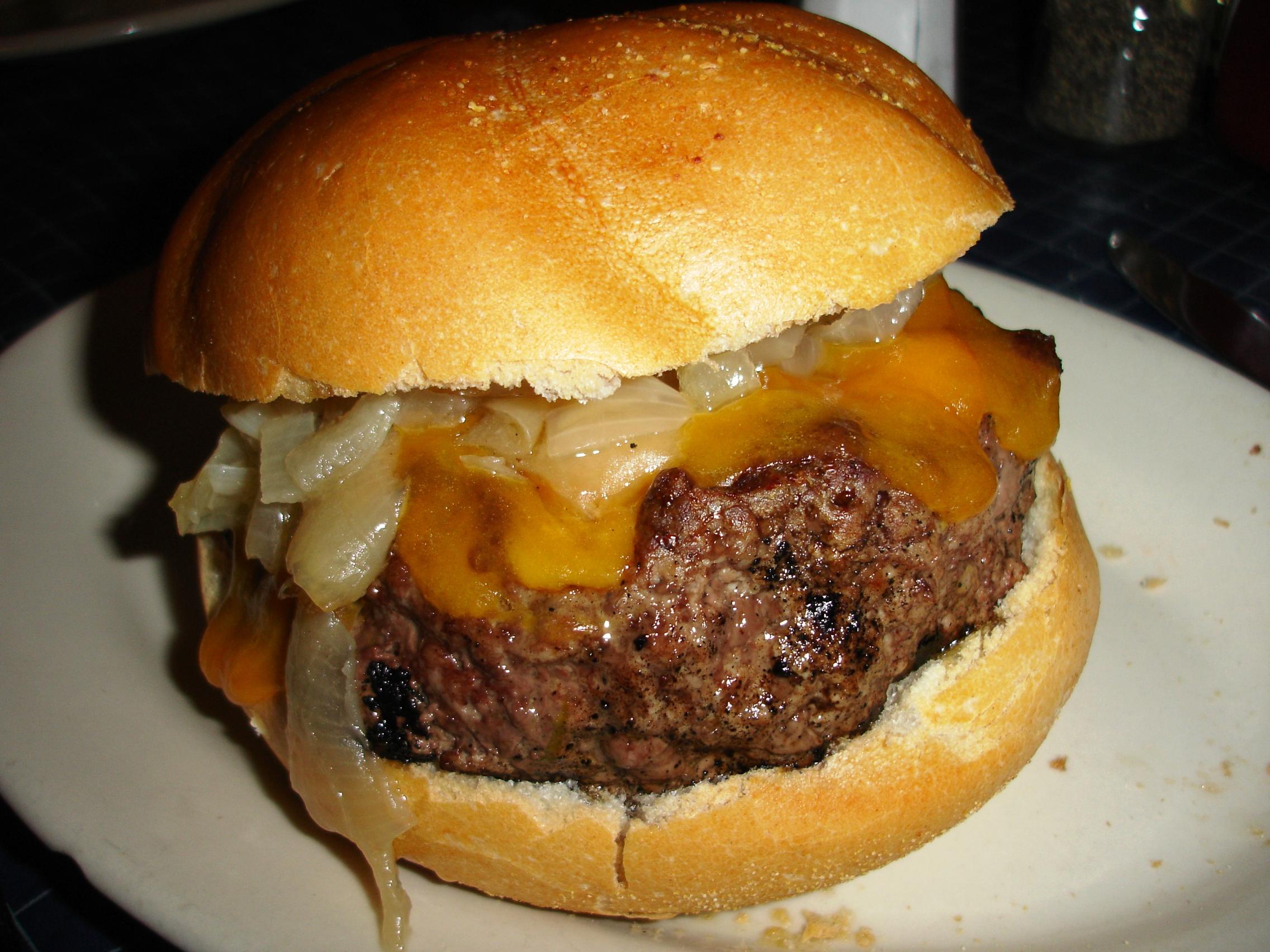The Rossi Bar and Kitchen burger