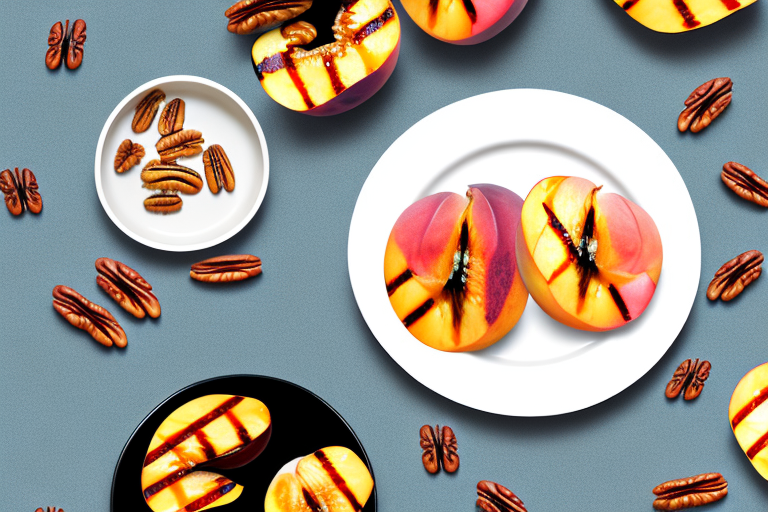 Delicious Grilled Peaches and Pecans Recipe to Try Now Dine Dream