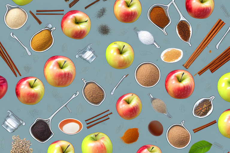A variety of apples