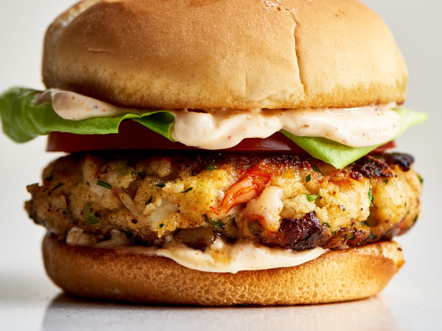 shrimp burger