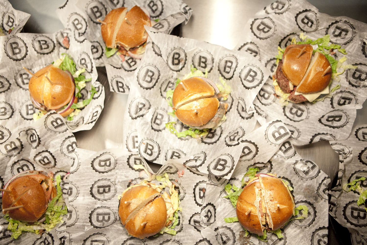 the famous B-Spot burger