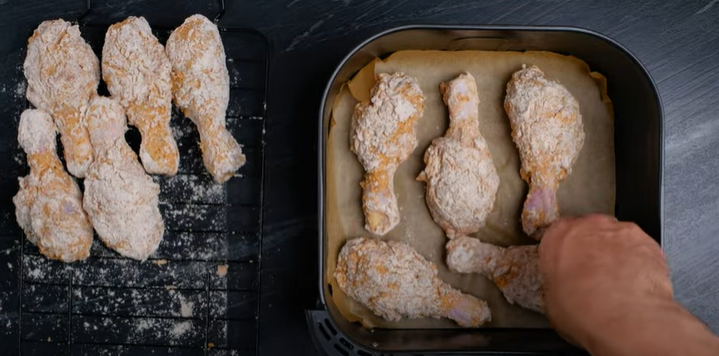 chicken in an air fryer